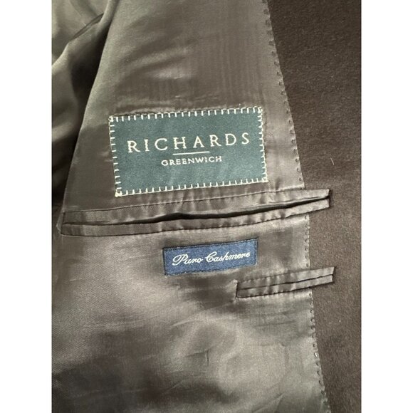 CANALI 100% Cashmere Jacket Blazer Sport Coat sz 54 R color brown made in Italy - Picture 5 of 11